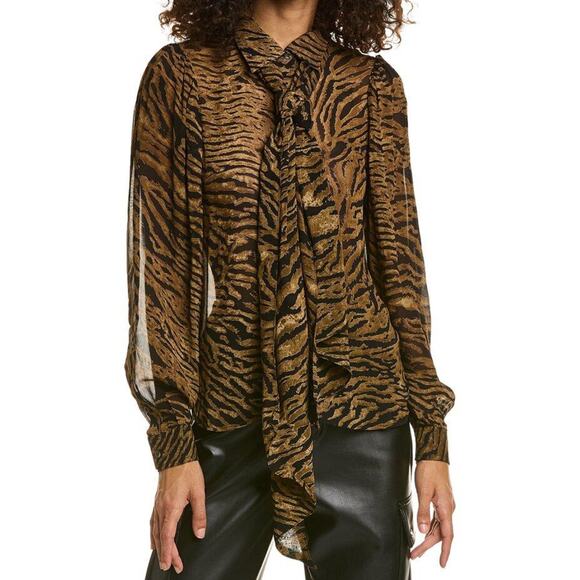 Ganni Tops - Ganni Scarf Blouse